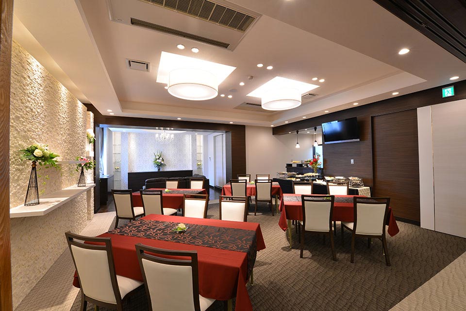 精進落し・初七日の様子